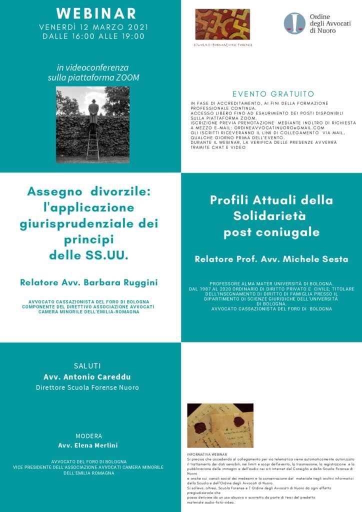 Webinar 12 Marzo 2021